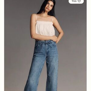 Stylish Blue Flare Women's Jeans